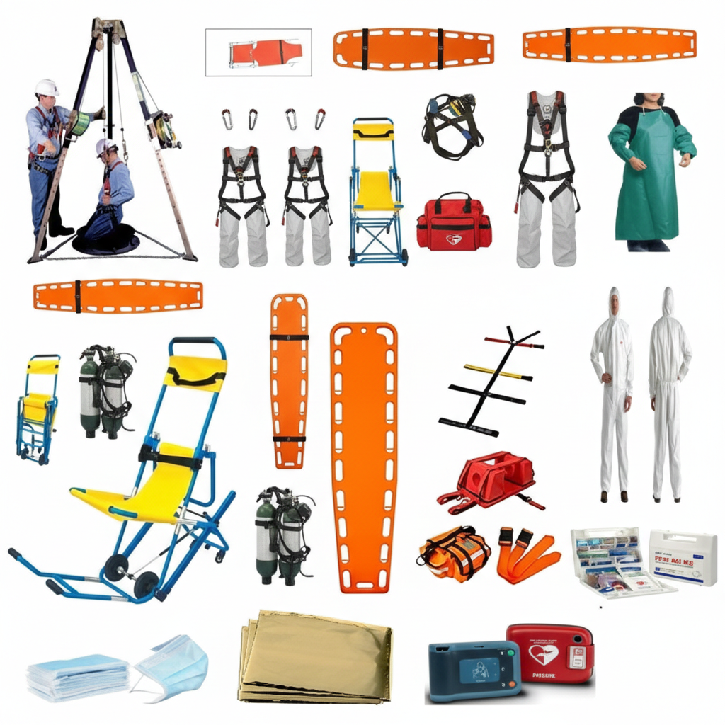 Fire protection and safety equipment